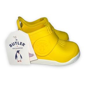 NEW Butler Yellow Waterproof Overboots Kid’s Shoe Covers for Rain Size 7 to 10